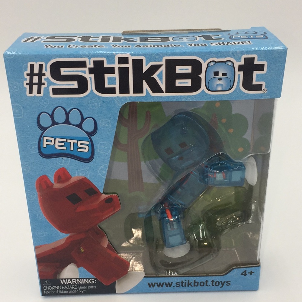 #StikBot Pets StikBulldog Create Animate Share Pet Dog #906265 New in…